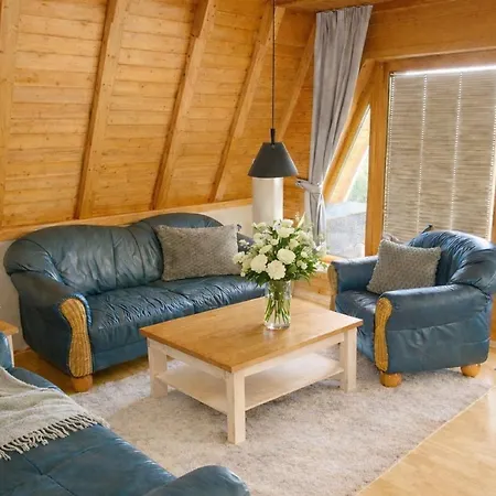 بيت للعطل Finnhuette In Freest Mit Sauna Und Umzaeunten Grundstueck