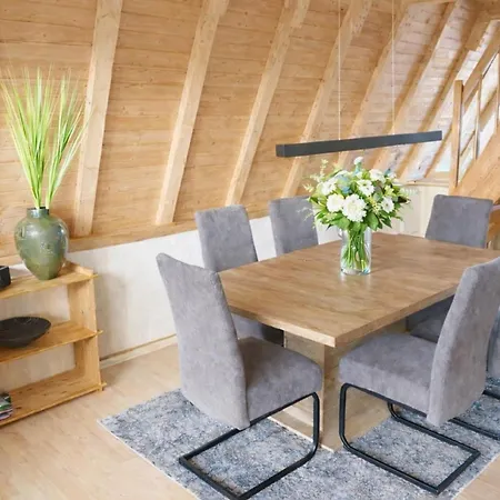 بيت للعطل Finnhuette In Freest Mit Sauna Und Umzaeunten Grundstueck