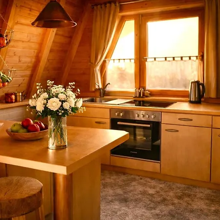 بيت للعطل Finnhuette In Freest Mit Sauna Und Umzaeunten Grundstueck